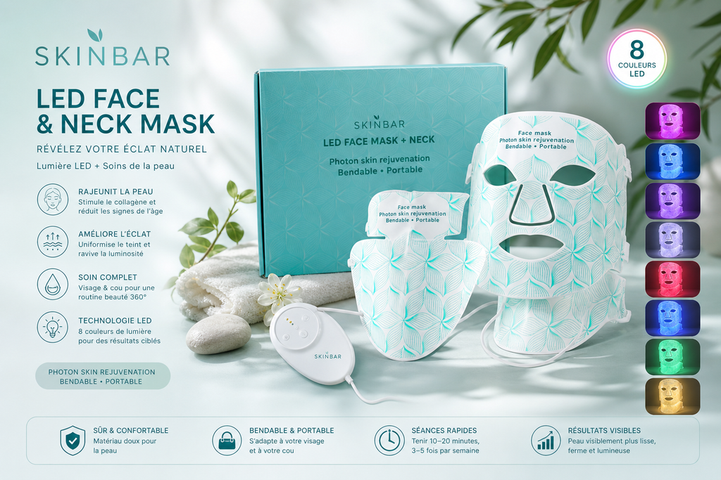 Full set Masque red light therapy : Get ready to glow